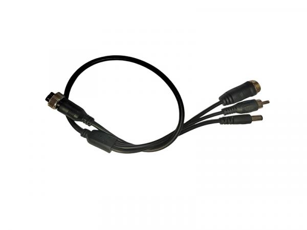 Переходник Optimus AVIA-AVIA+DC+RCA 0.5 - картинка 1